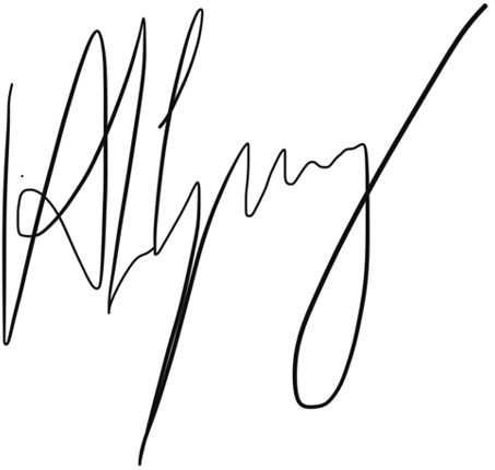 Amanda Gregory signature
